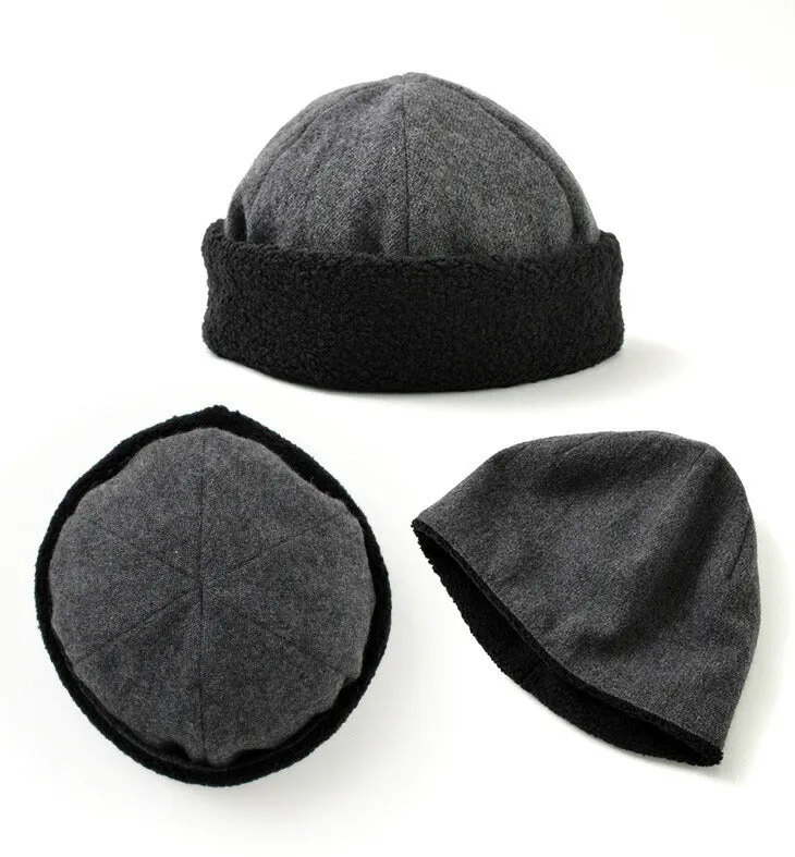 HIGHER / Vintage Wool Flannel Beanie