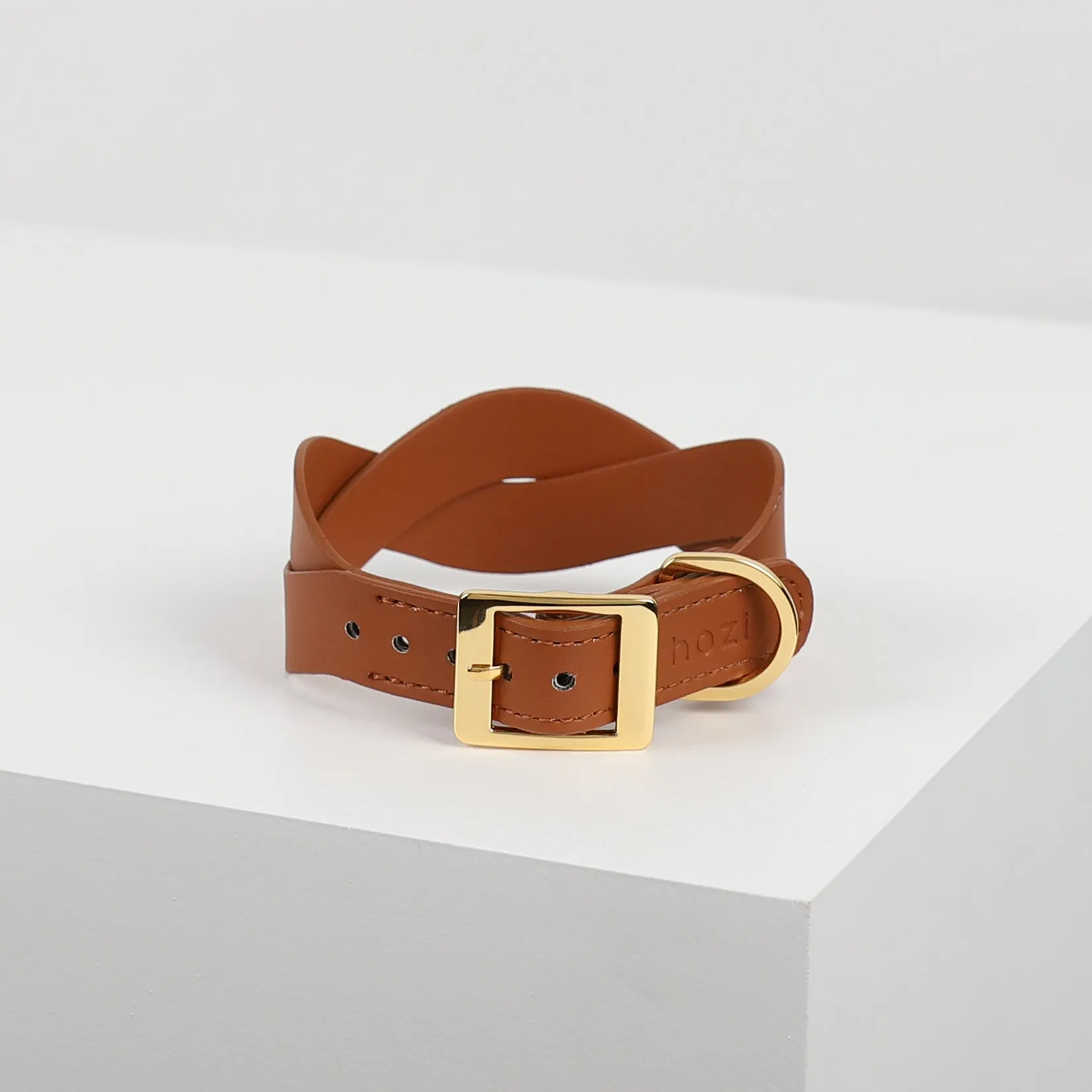 HOZI Vegan Leather Wave Collar