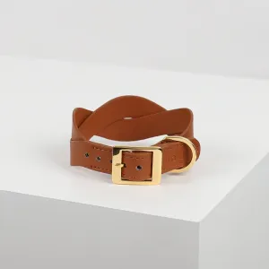 HOZI Vegan Leather Wave Collar