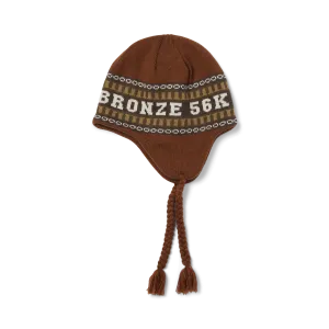 HUF X Bronze Flap Beanie - Brown