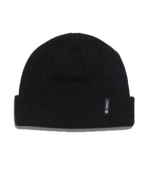 Icon 2 Shallow Beanie in Black