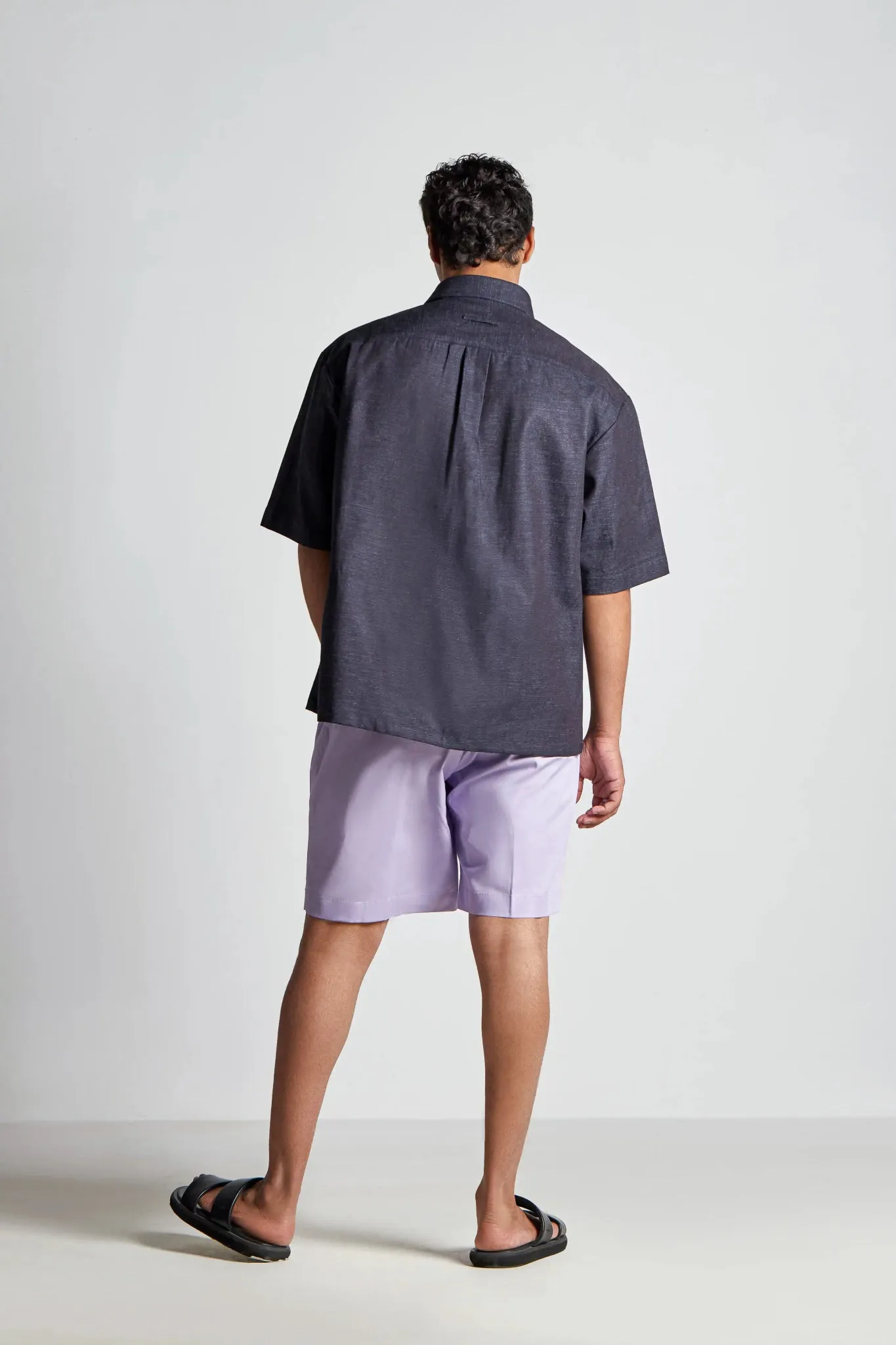 Indigo Odd Pocket Shirt