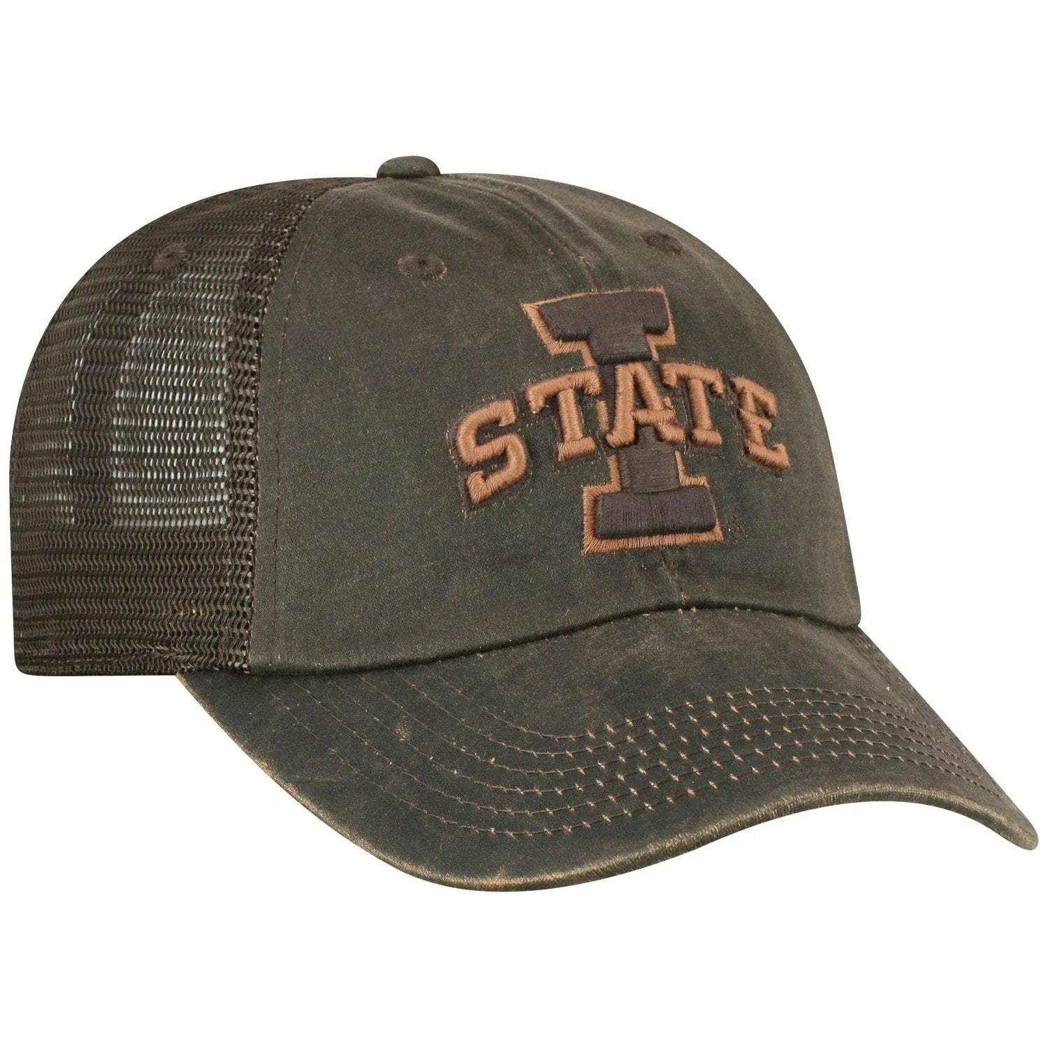 Iowa State Cyclones TOW Brown "Chestnut" Style Mesh Adj. Strap Relax Hat Cap