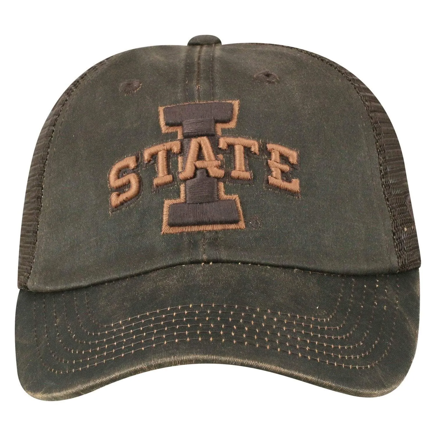 Iowa State Cyclones TOW Brown "Chestnut" Style Mesh Adj. Strap Relax Hat Cap