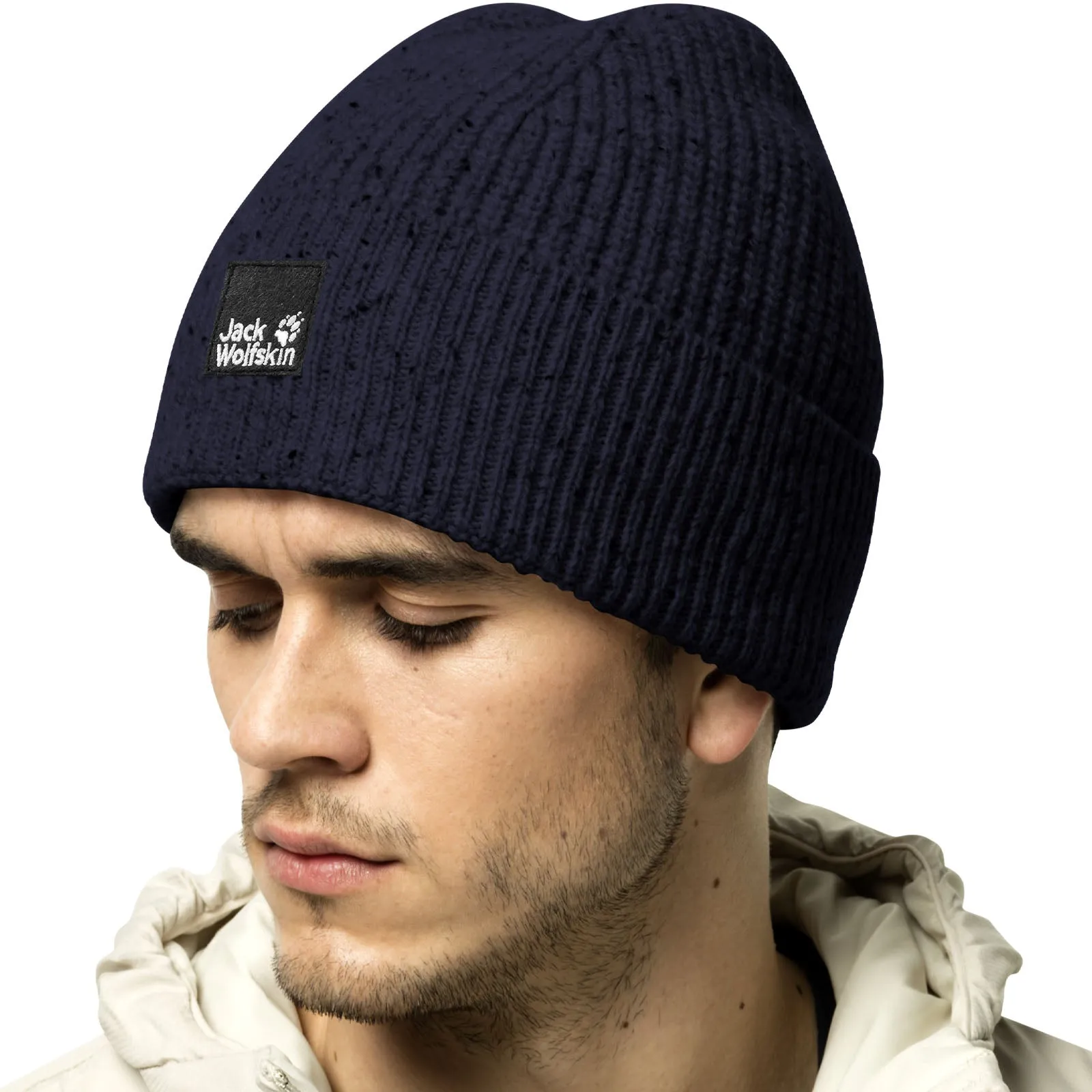 Jack Wolfskin Unisex Nature Knitted Cuffed Thermal Lined Beanie