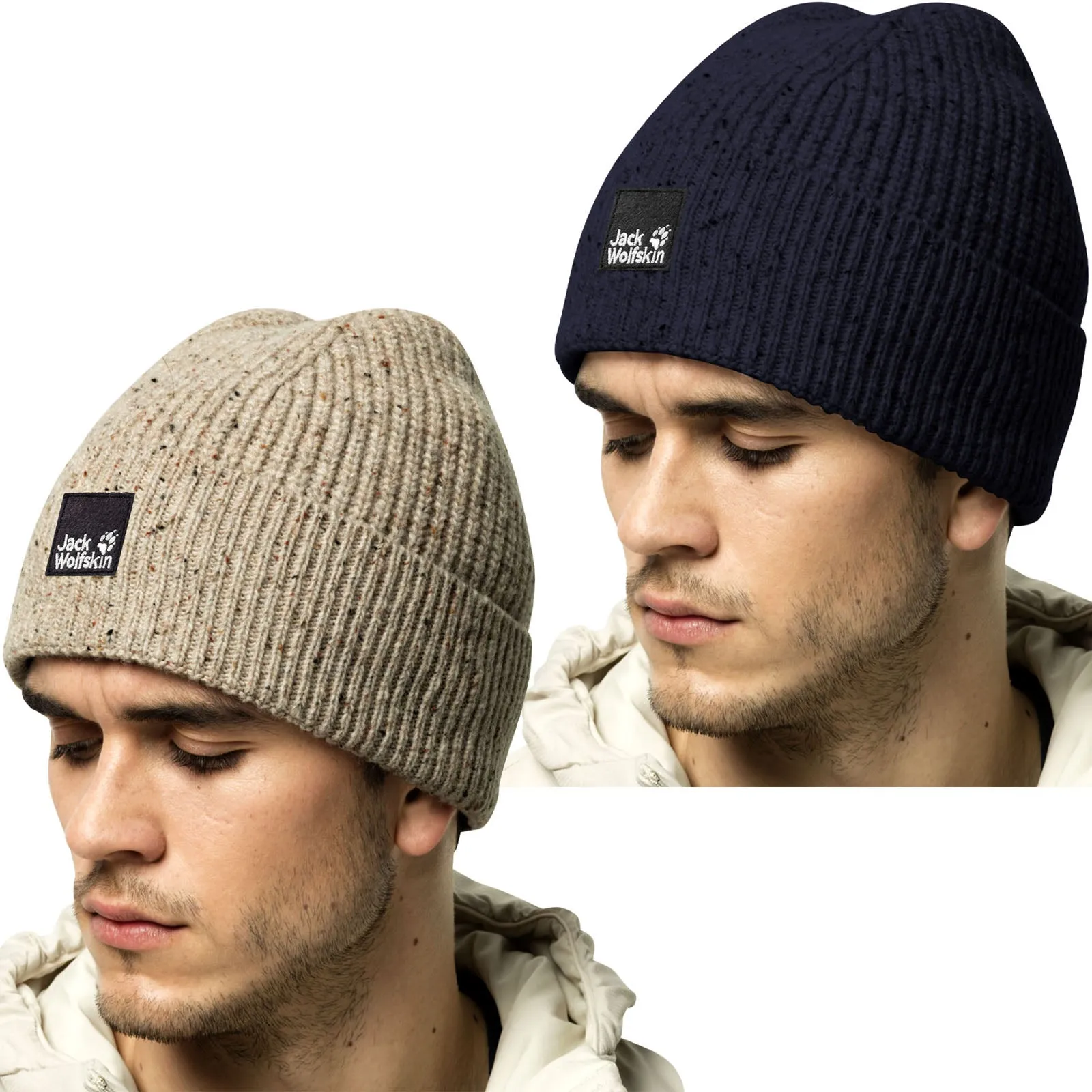 Jack Wolfskin Unisex Nature Knitted Cuffed Thermal Lined Beanie