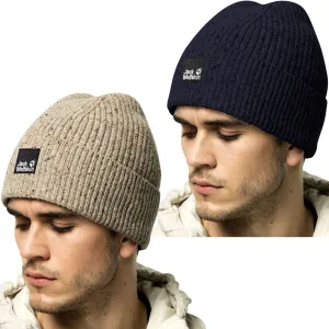 Jack Wolfskin Unisex Nature Knitted Cuffed Thermal Lined Beanie