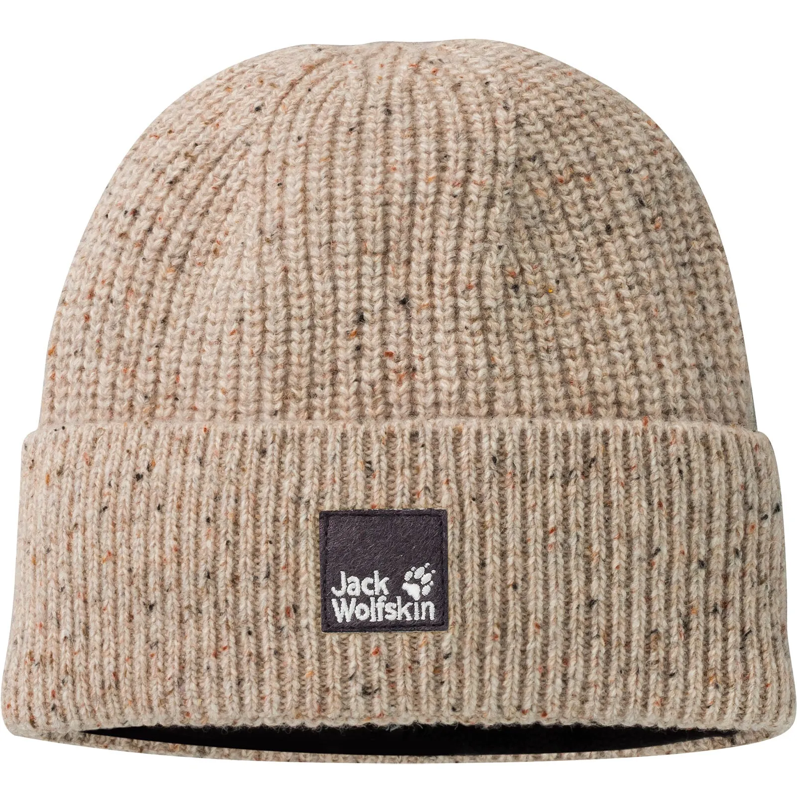 Jack Wolfskin Unisex Nature Thermal Lined Beanie Hat - Beige