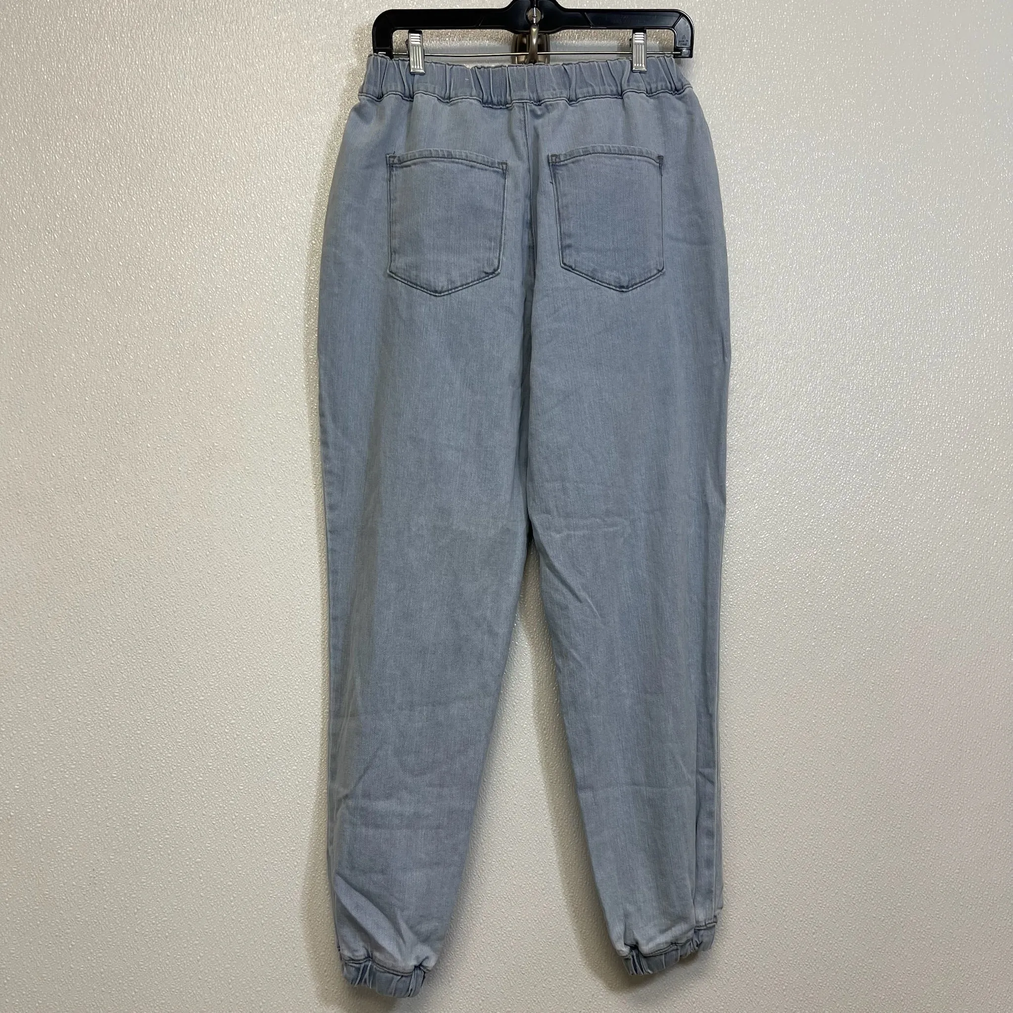 Jean Pants high rise Joggers By Loft O In Denim, Size: S