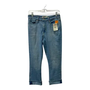 Jeans Cropped By Levis In Blue Denim, Size:2