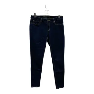 Jeans Skinny By Michael By Michael Kors In Blue Denim, Size:4