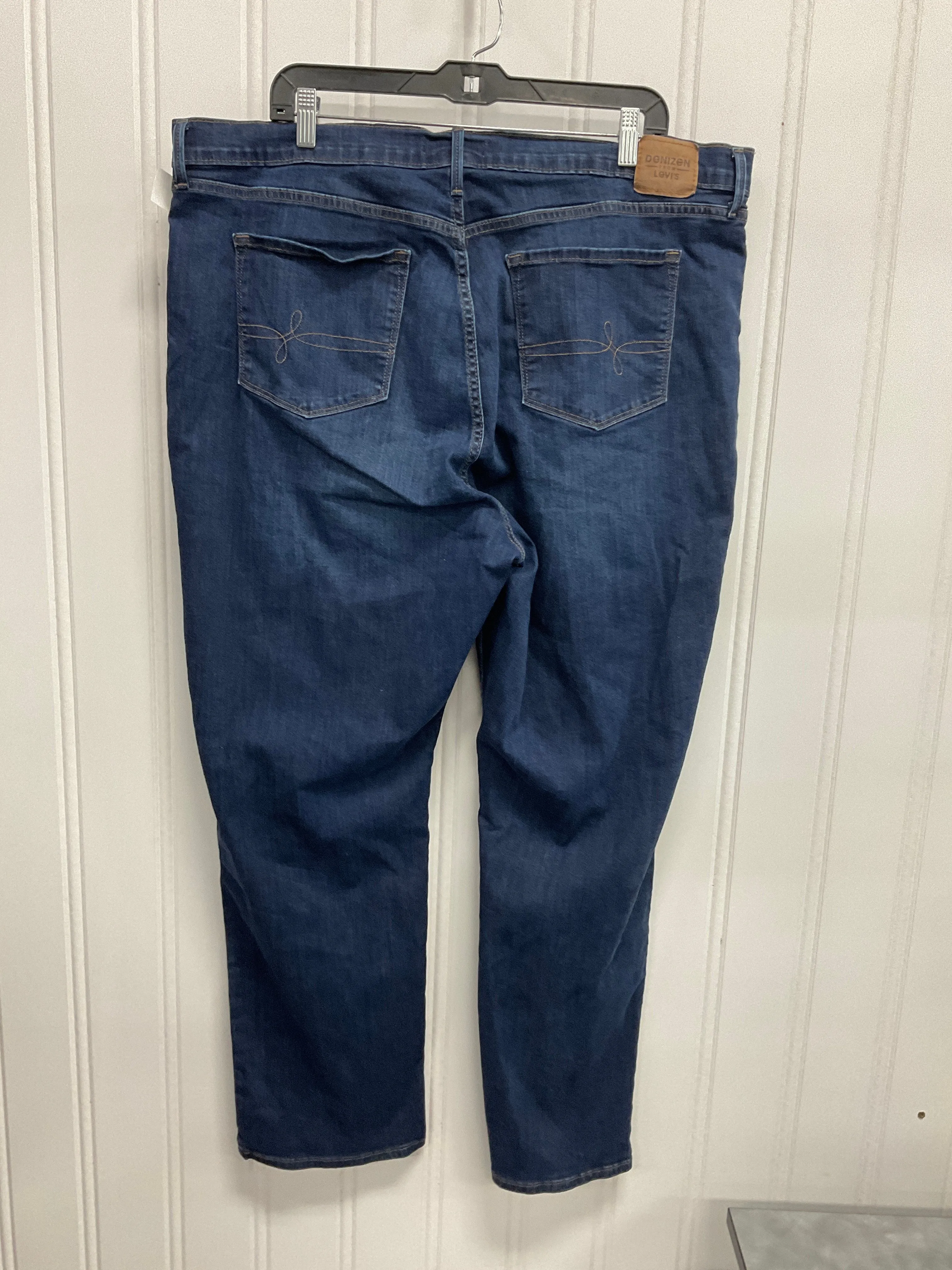Jeans Straight By Denizen By Levis In Blue Denim, Size:22