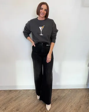 Jhett High Rise Wide Leg Denim