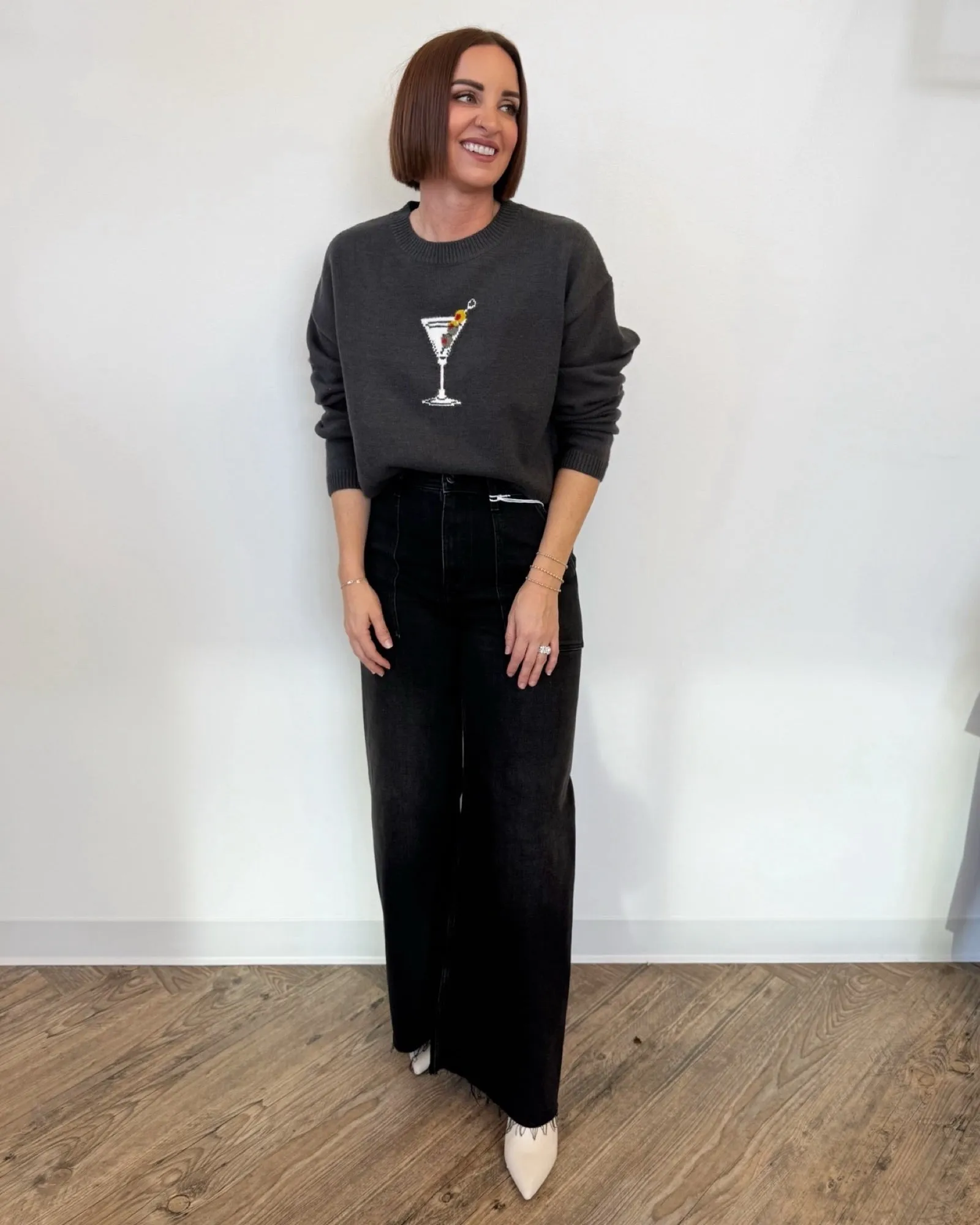 Jhett High Rise Wide Leg Denim