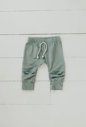 Joggers in Mist