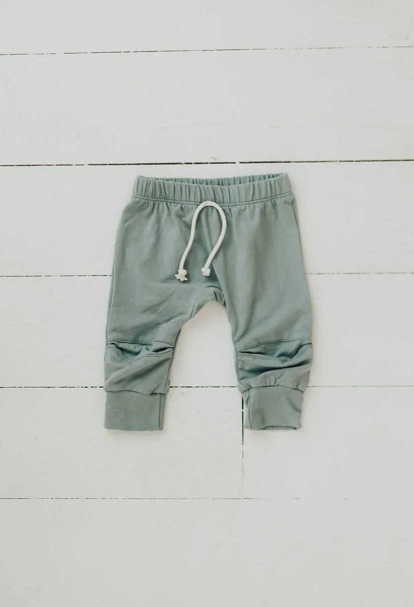Joggers in Mist