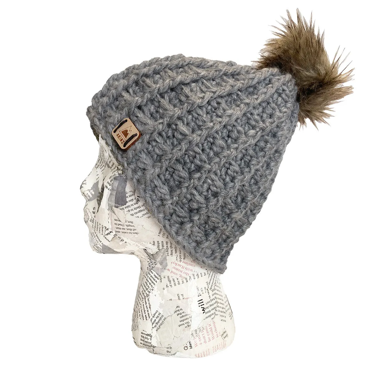 Juneau Pom Beanie