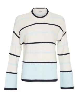 Kaina Jilli Pullover - Egret/Sky Cap