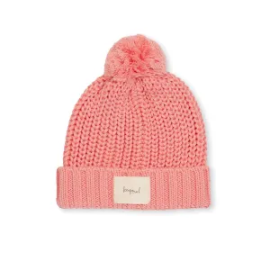 KaPow Kids - Knit Pom Pom Beanie Bubblegum