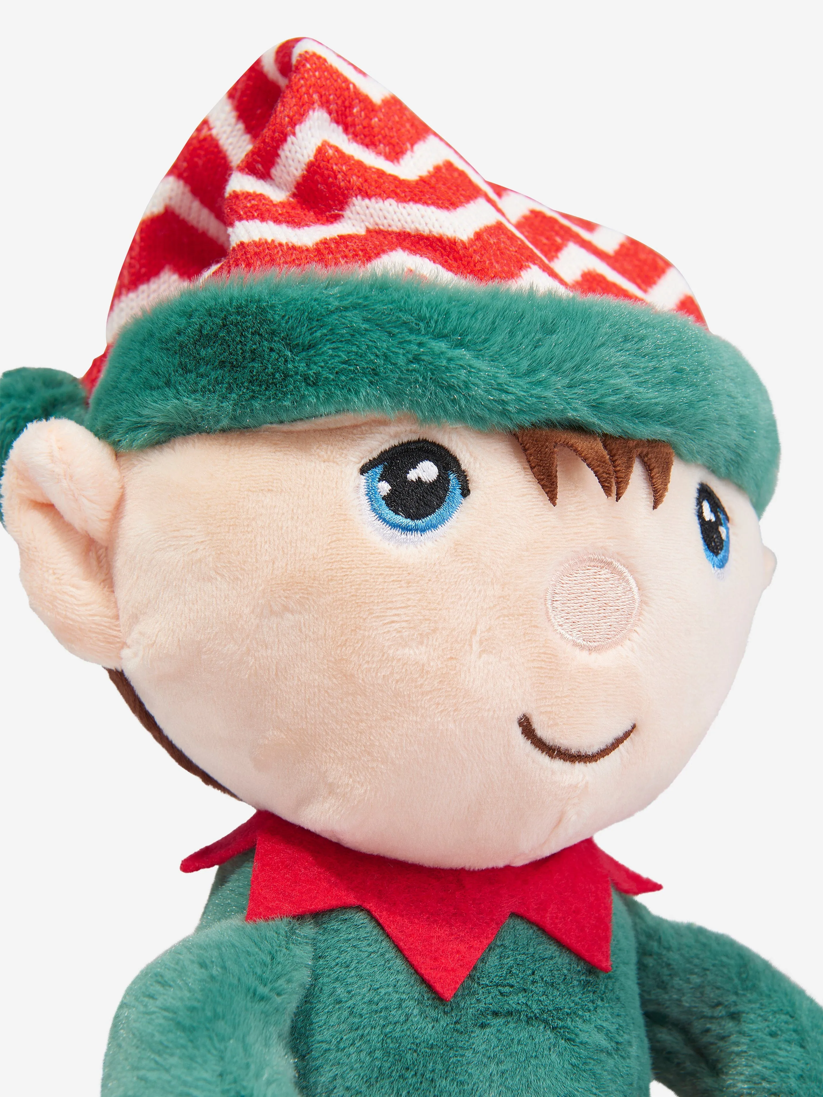 Keel Toys Kids Keeleco Christmas Beanie Pals-Elf in Multicolour (20cm)