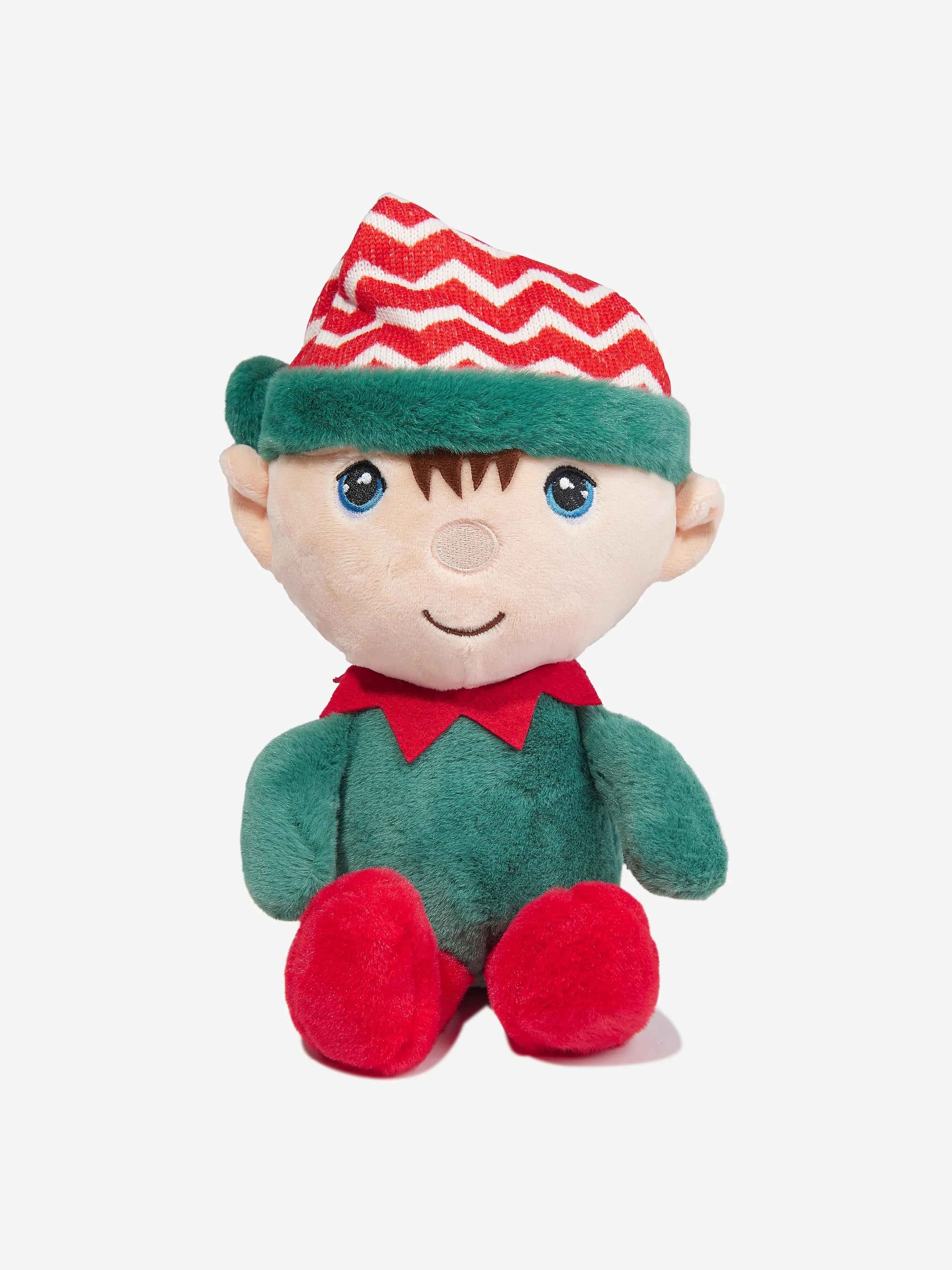 Keel Toys Kids Keeleco Christmas Beanie Pals-Elf in Multicolour (20cm)