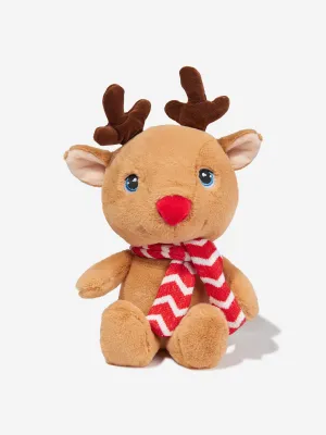 Keel Toys Kids Keeleco Christmas Beanie Pals-Rudolph in Multicolour (20cm)