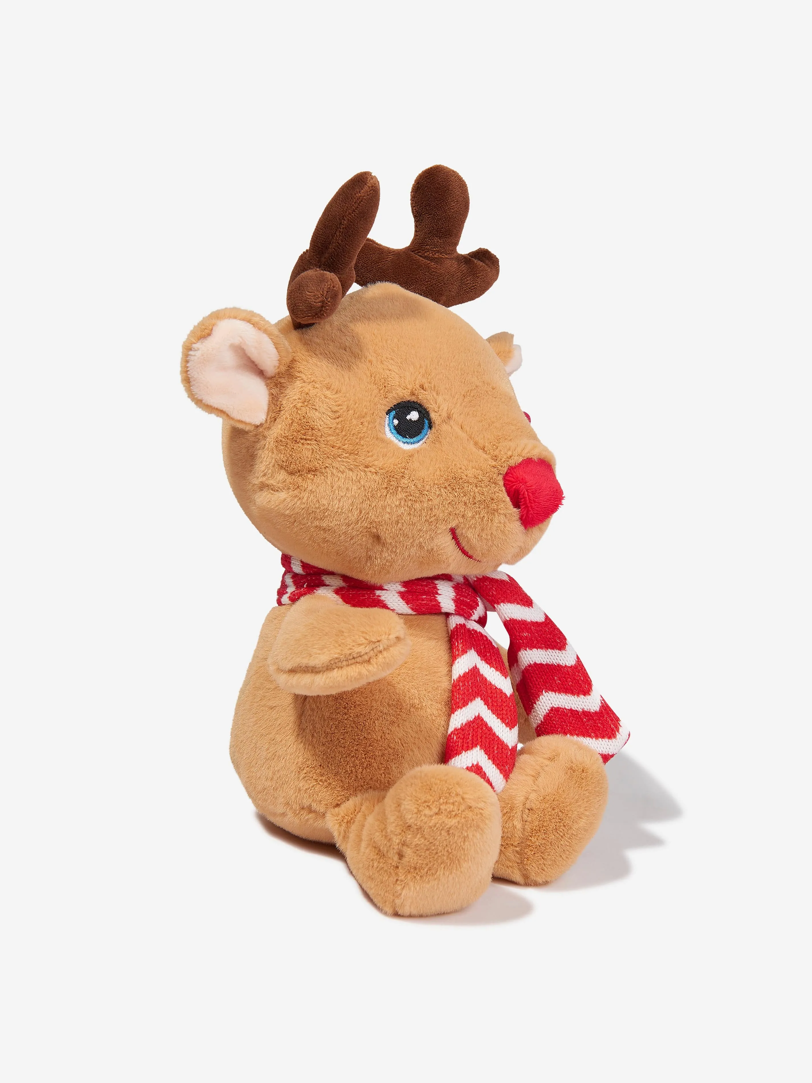 Keel Toys Kids Keeleco Christmas Beanie Pals-Rudolph in Multicolour (20cm)