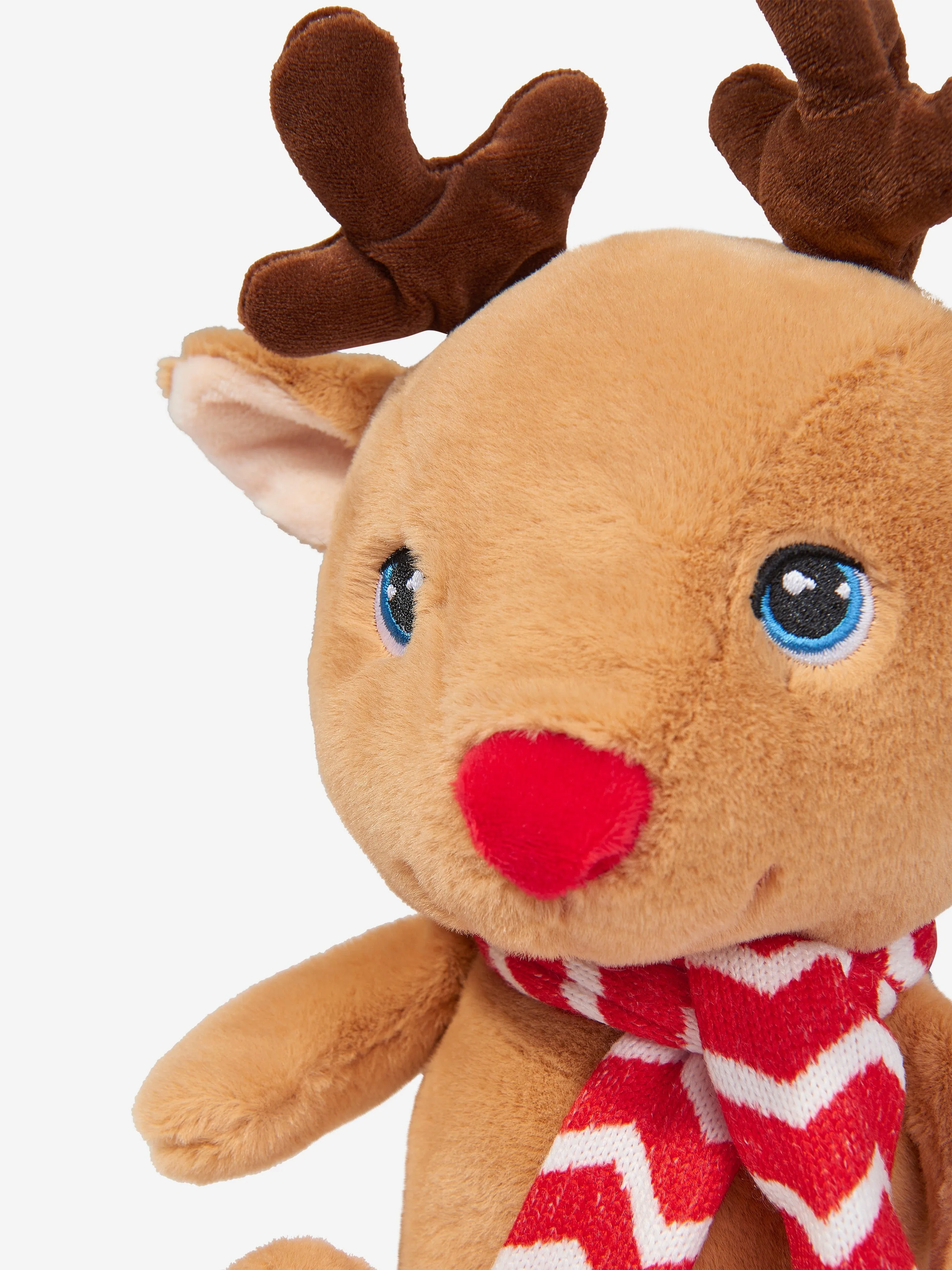 Keel Toys Kids Keeleco Christmas Beanie Pals-Rudolph in Multicolour (20cm)