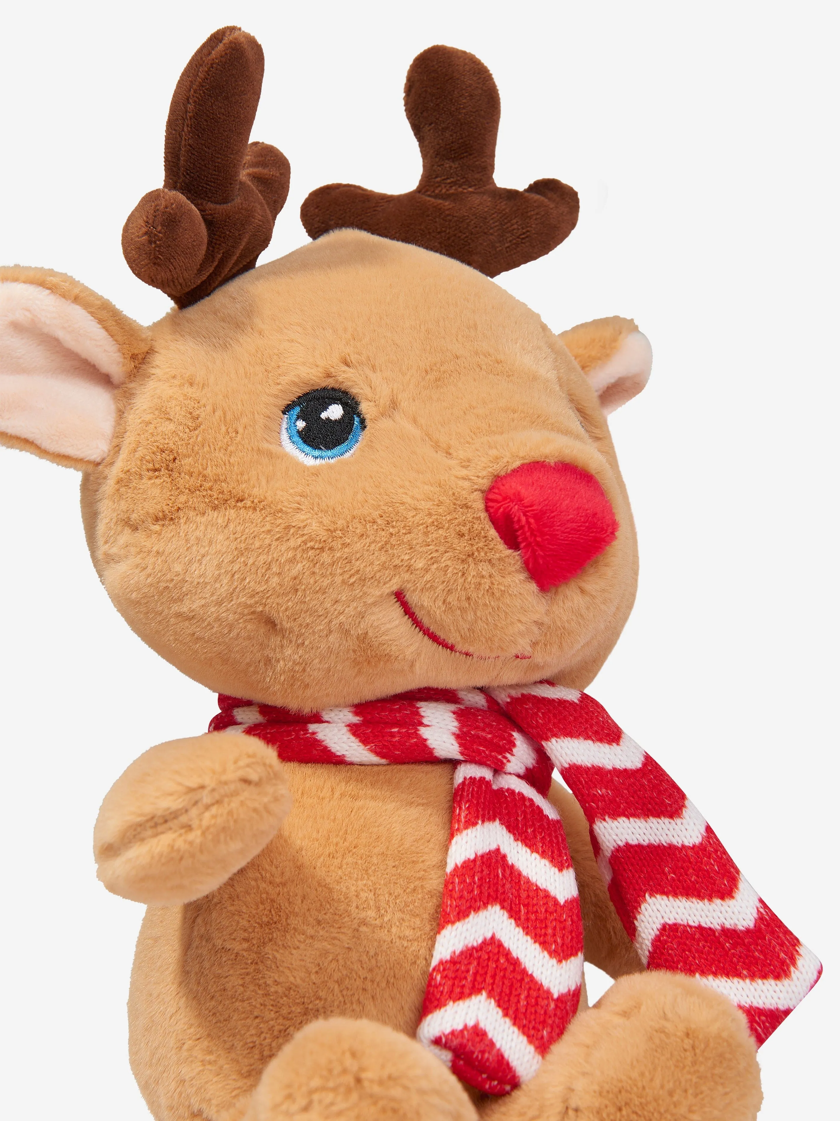 Keel Toys Kids Keeleco Christmas Beanie Pals-Rudolph in Multicolour (20cm)