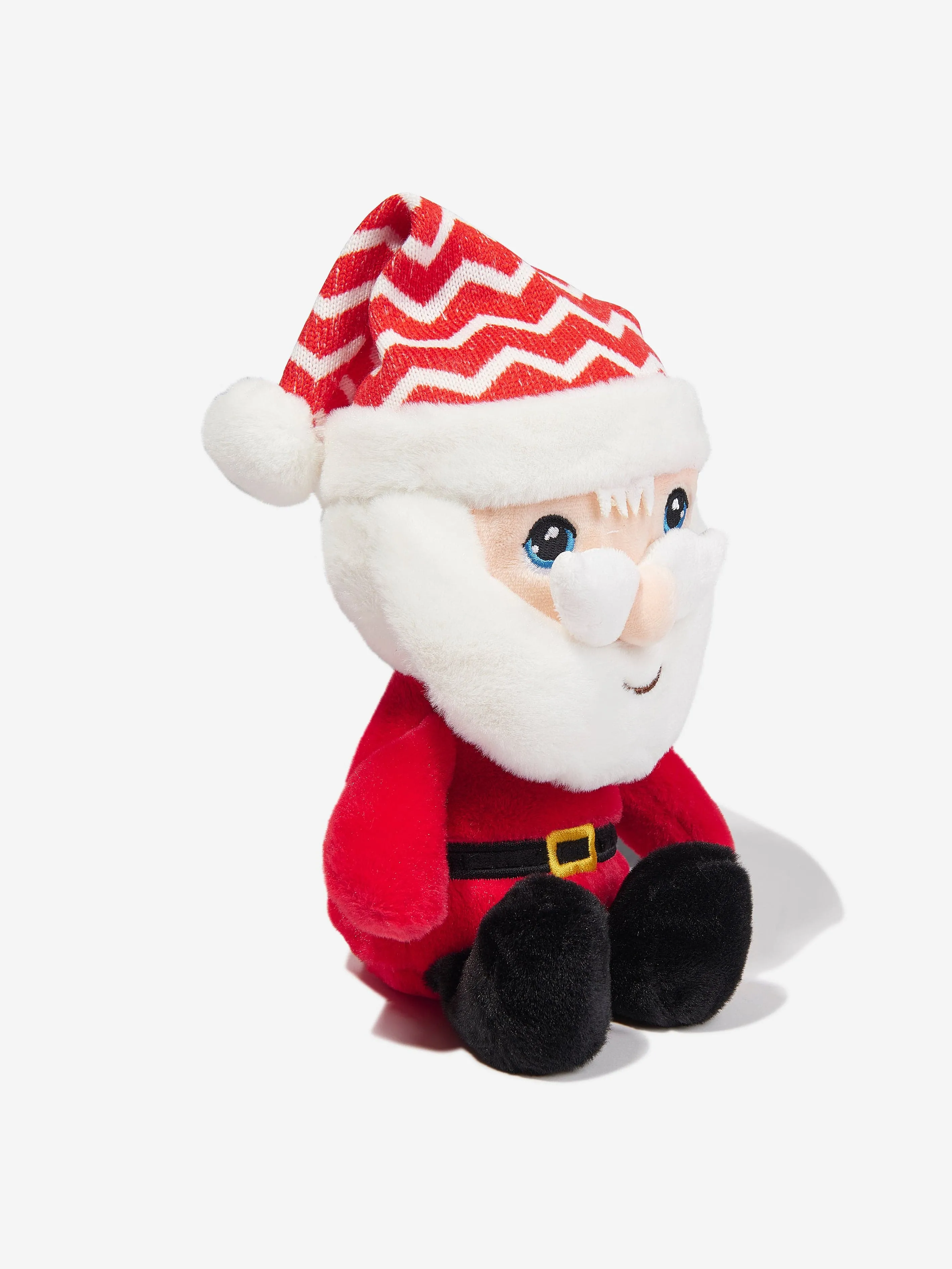 Keel Toys Kids Keeleco Christmas Beanie Pals-Santa in Multicolour (20cm)