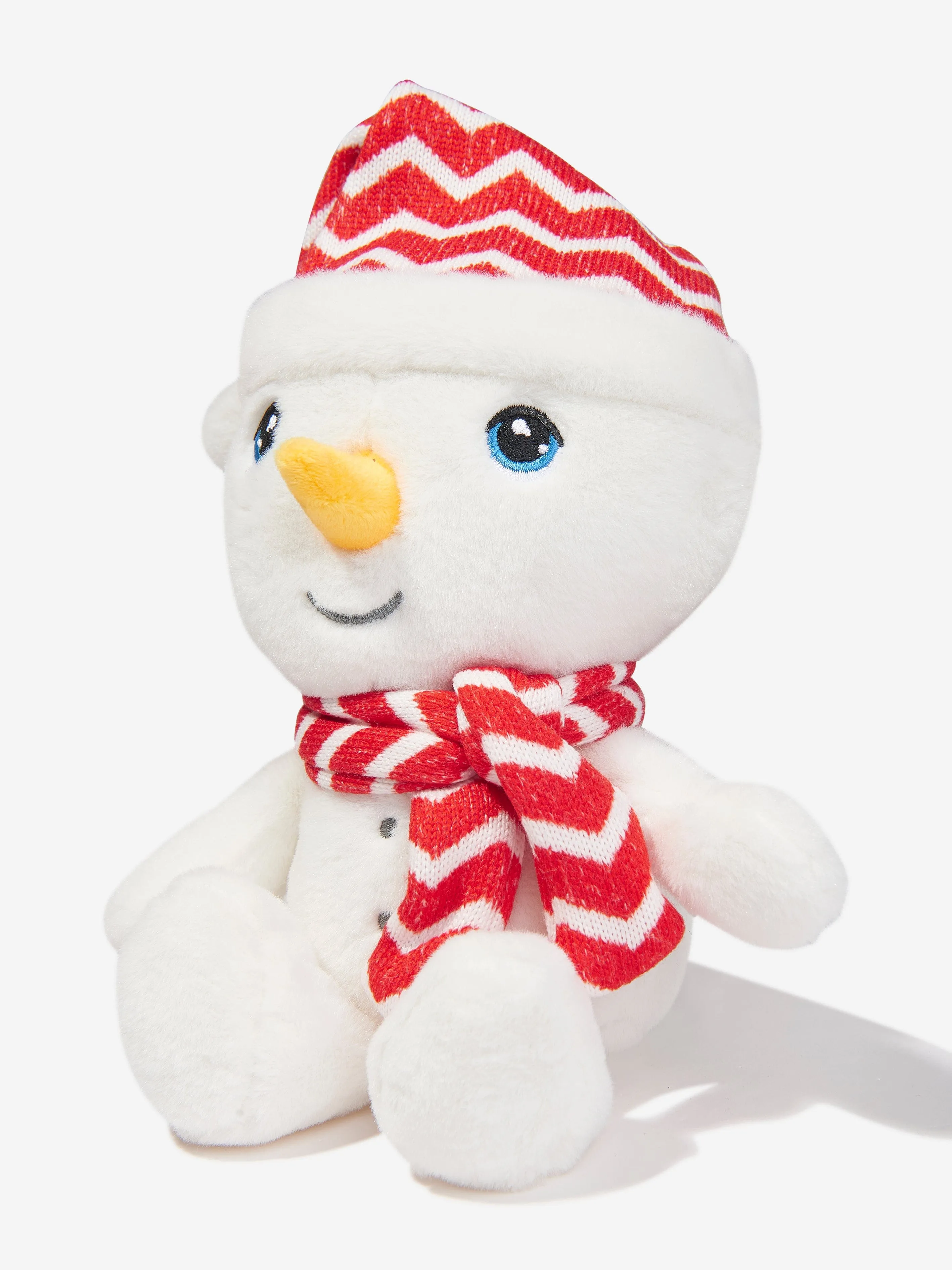Keel Toys Kids Keeleco Christmas Beanie Pals-Snowman in Multicolour (20cm)