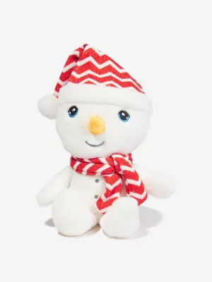Keel Toys Kids Keeleco Christmas Beanie Pals-Snowman in Multicolour (20cm)