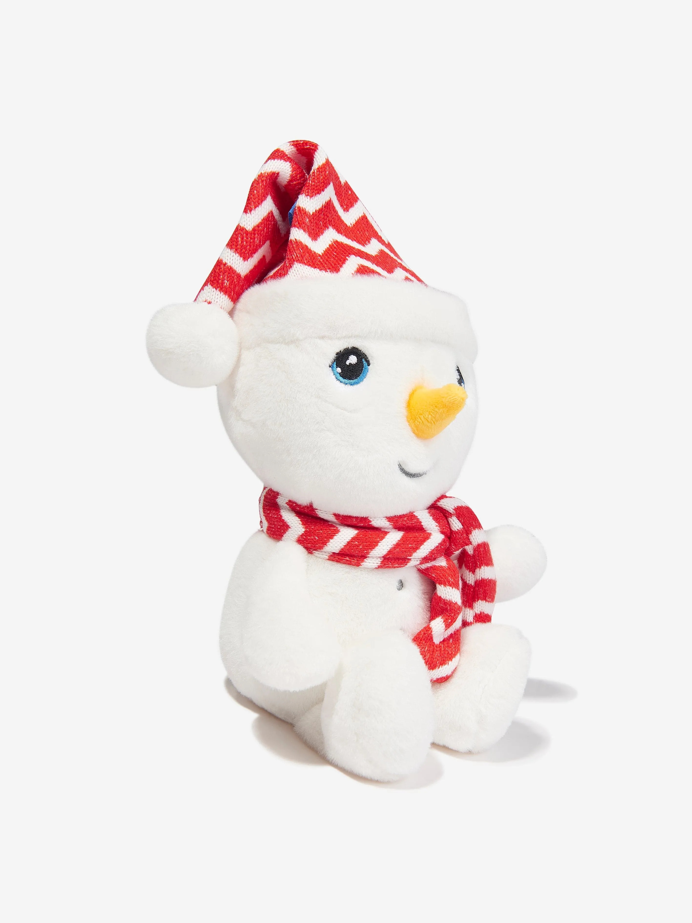 Keel Toys Kids Keeleco Christmas Beanie Pals-Snowman in Multicolour (20cm)