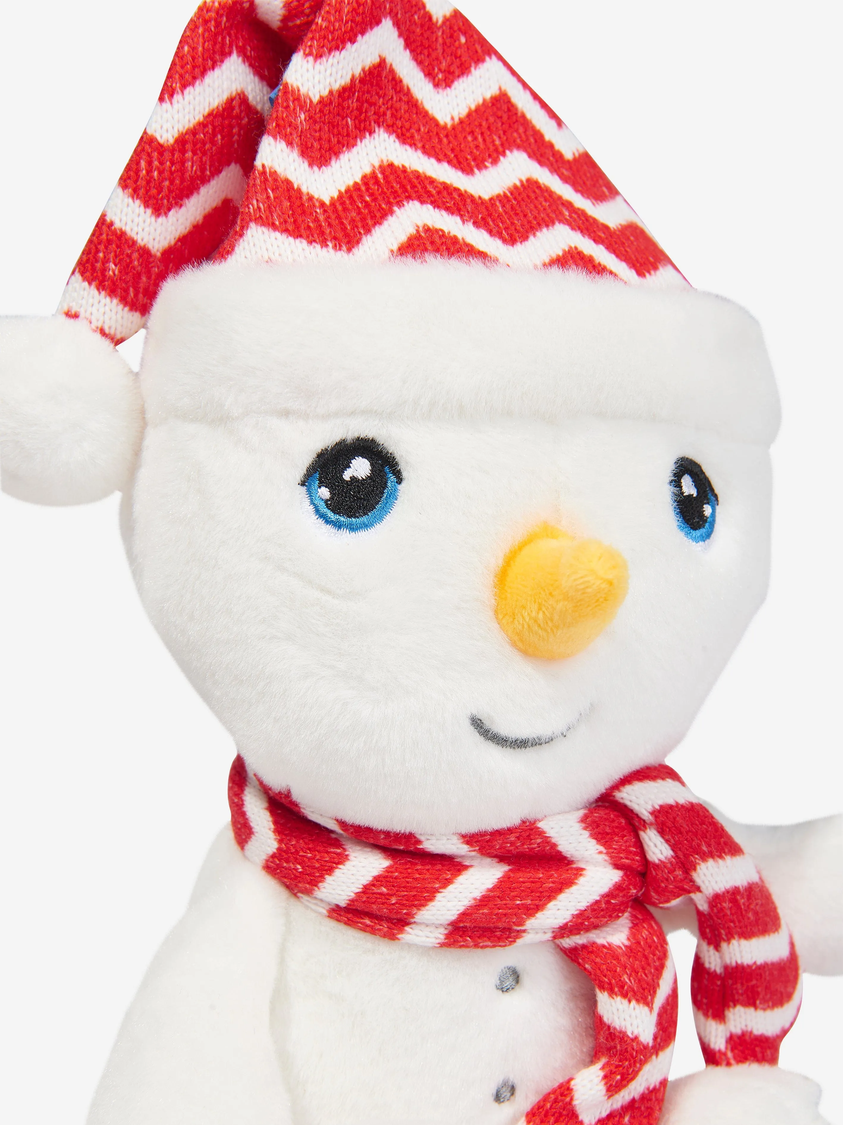 Keel Toys Kids Keeleco Christmas Beanie Pals-Snowman in Multicolour (20cm)