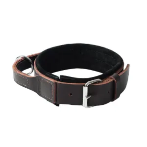 KLIN Leather Agitation Collar with Suede Lining, very soft