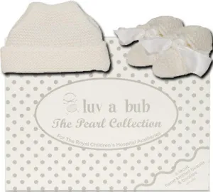 Knit Booties & Beanie Set - Luv A Bub Royal Children's Hospital