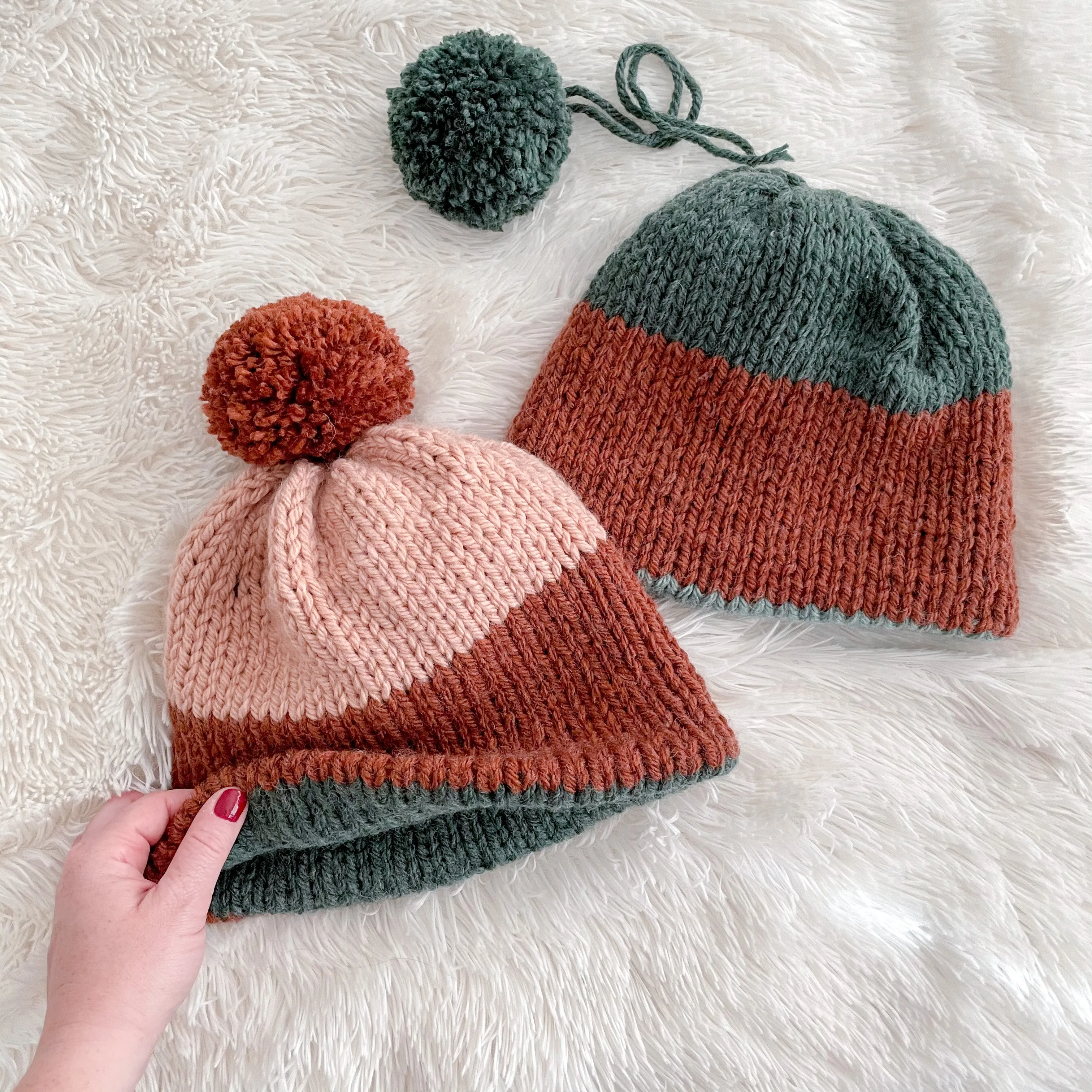 Knit Kit -  Double Dipped Beanie
