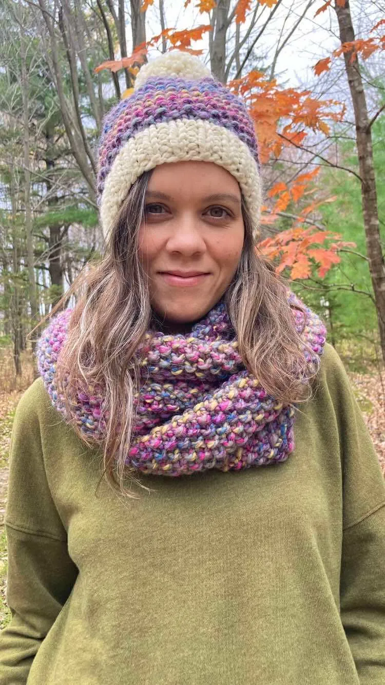 Knit Kit - Jackie Beanie & Cowl