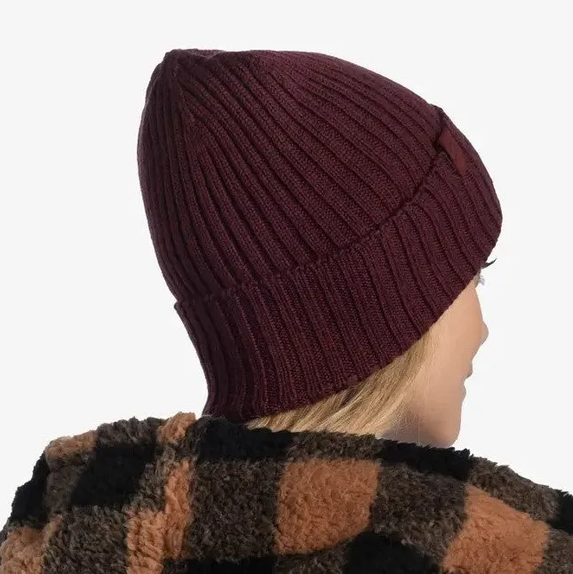Knitted Beanie Norval Maroon