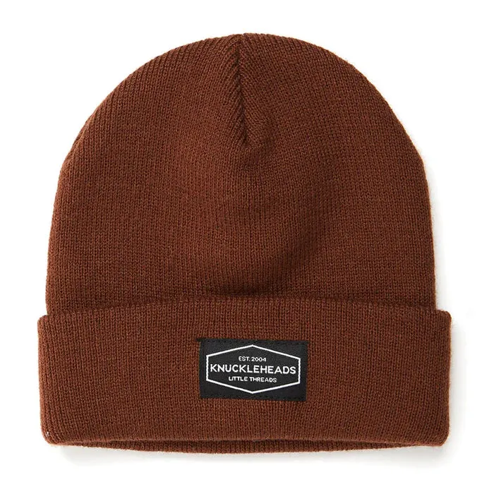 Knucklehead Beanie- Brown