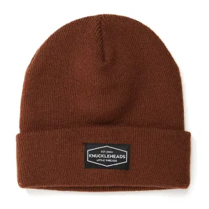 Knucklehead Beanie- Brown