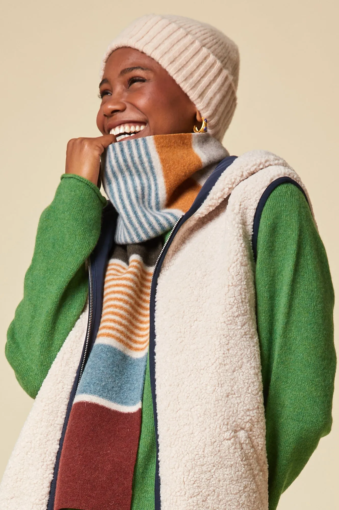 Lambswool Beanie | Oatmeal