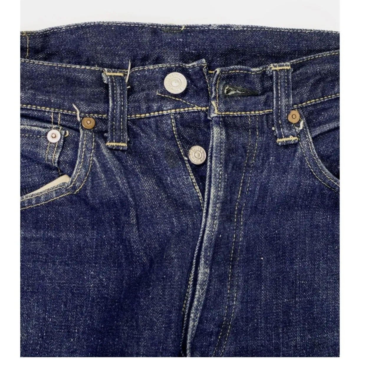 Late 1940s Levi's 501 jeans - very rare W30, L31