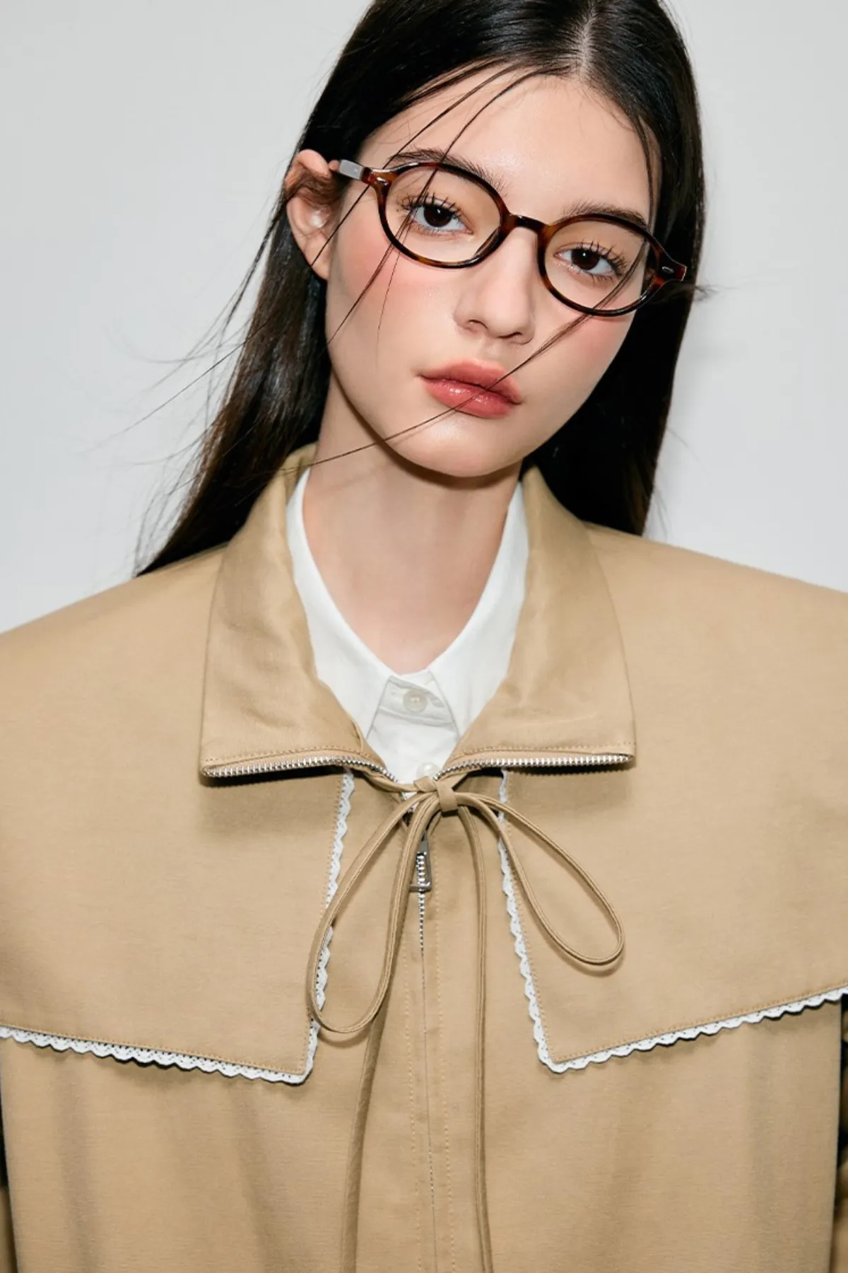Layered Style Jacket - Skirt