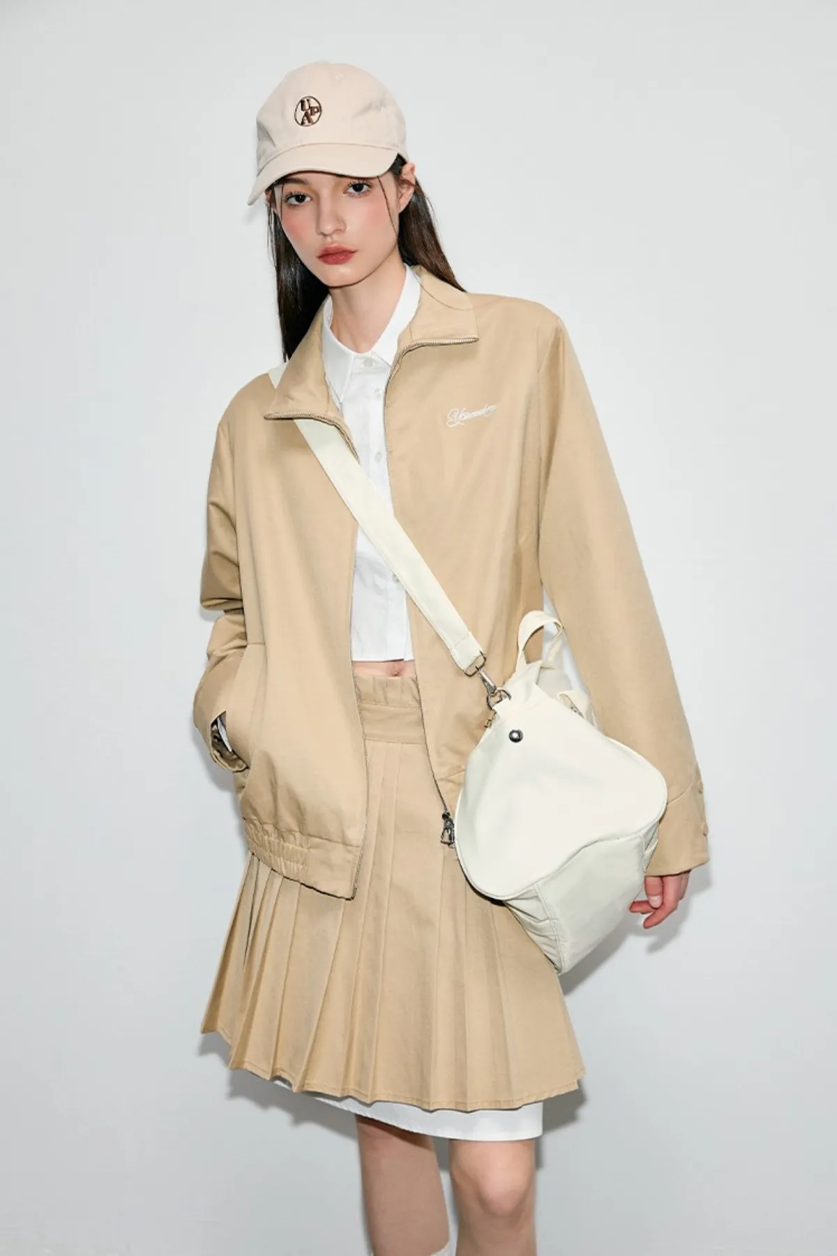 Layered Style Jacket - Skirt
