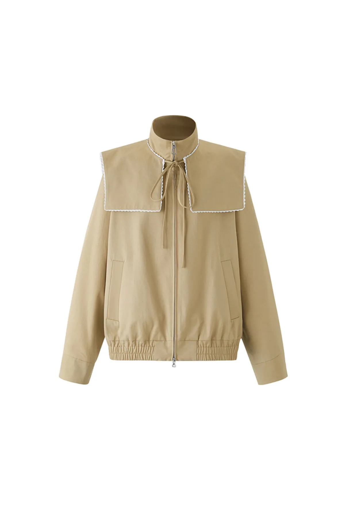 Layered Style Jacket - Skirt