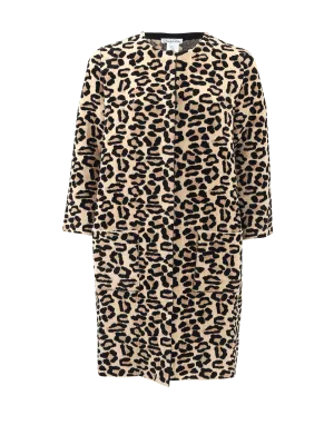 Leopard Print Coat