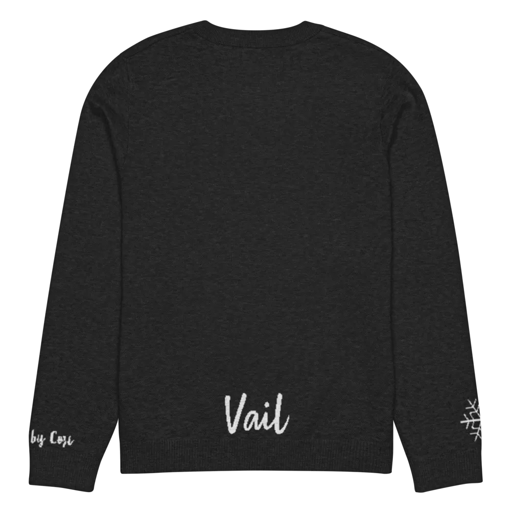 Let It Snow Personalized Knit Sweater