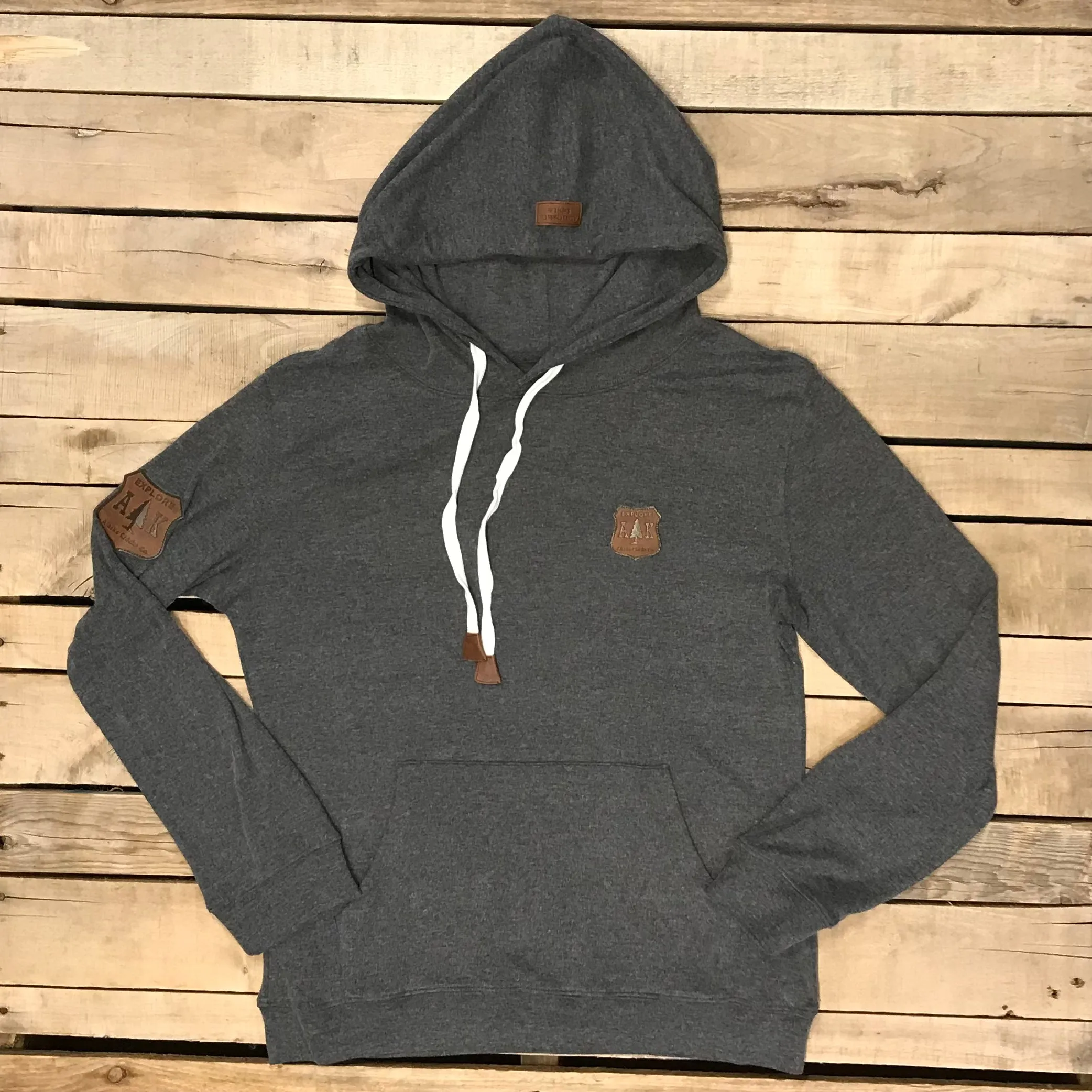 Lightweight Solid T-Shirt Hoodie