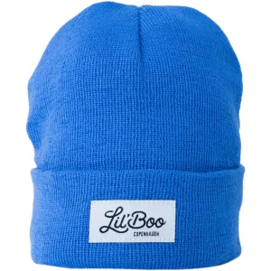 Lil' Boo Lil' Boo Merino Wool Beanie - Blue